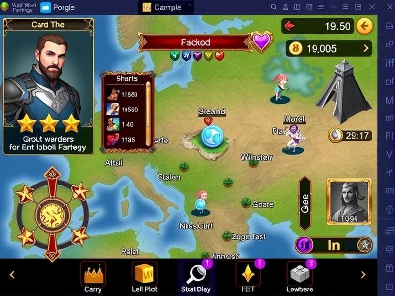 Chai Fantasy Realm World Map